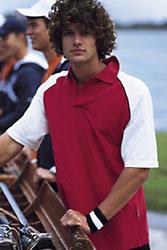 Slazenger Contrast Raglan Pique Polo Shi 